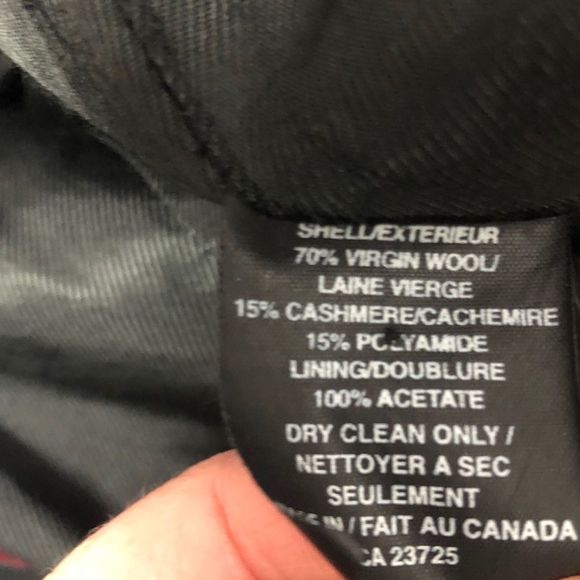 Aritzia Talula Babaton Wool Cashmere Pea Coat XS - Picture 5 of 10